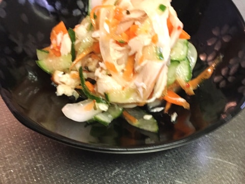 サラダチキン←でサッパリサラダ★